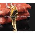 Hot selling claw tiger pendant,22k gold pendant for boyfriend